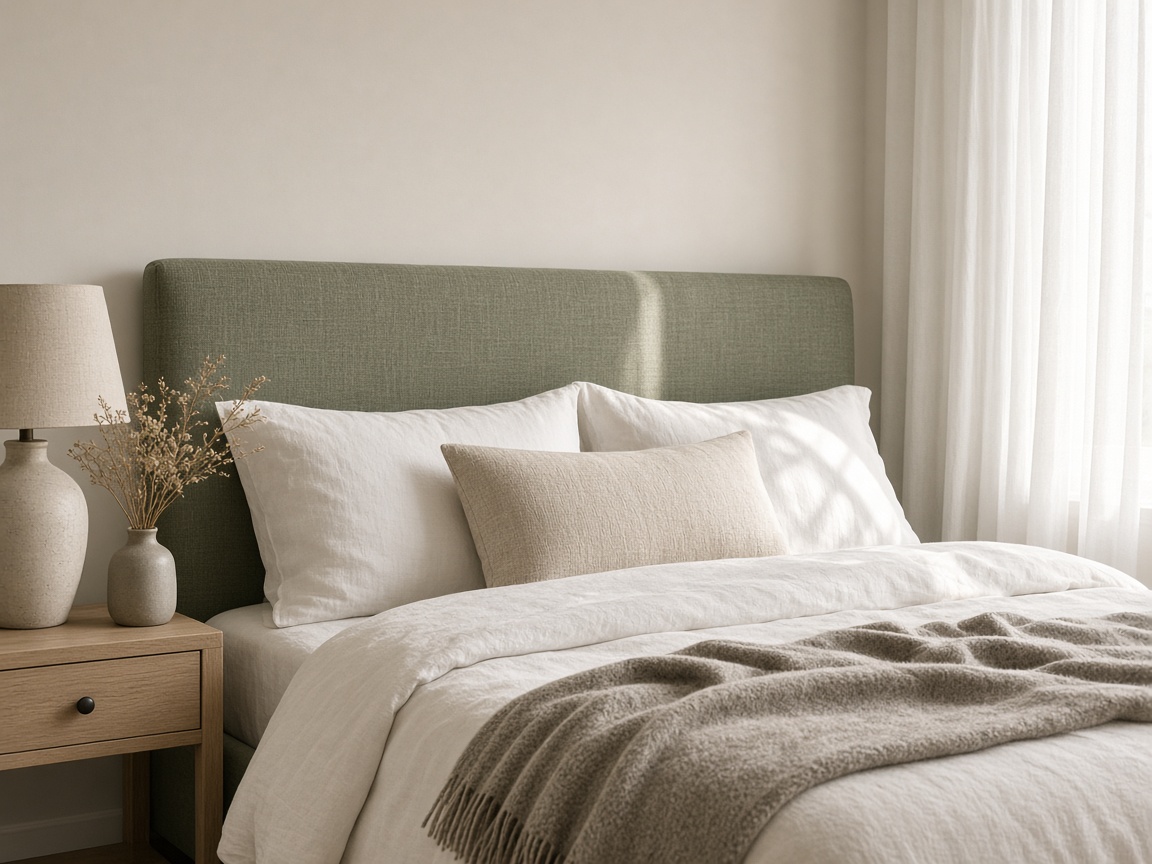 Schlafzimmer mit ruhigem Morgenlicht